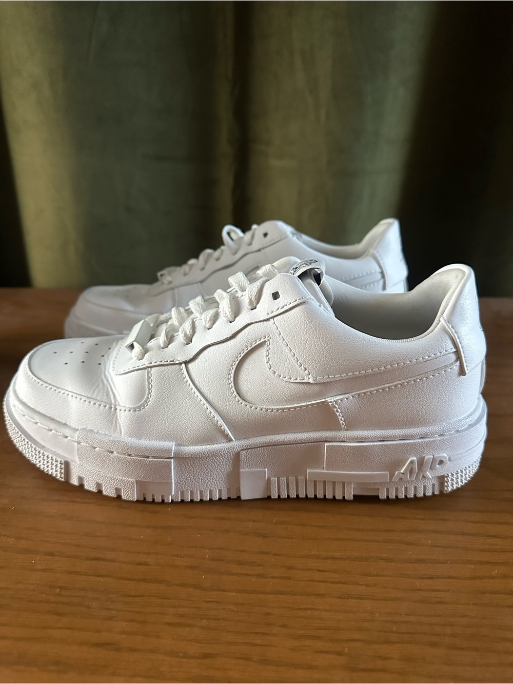 Nike White Air Force 1 Sneakers - Size 7.5